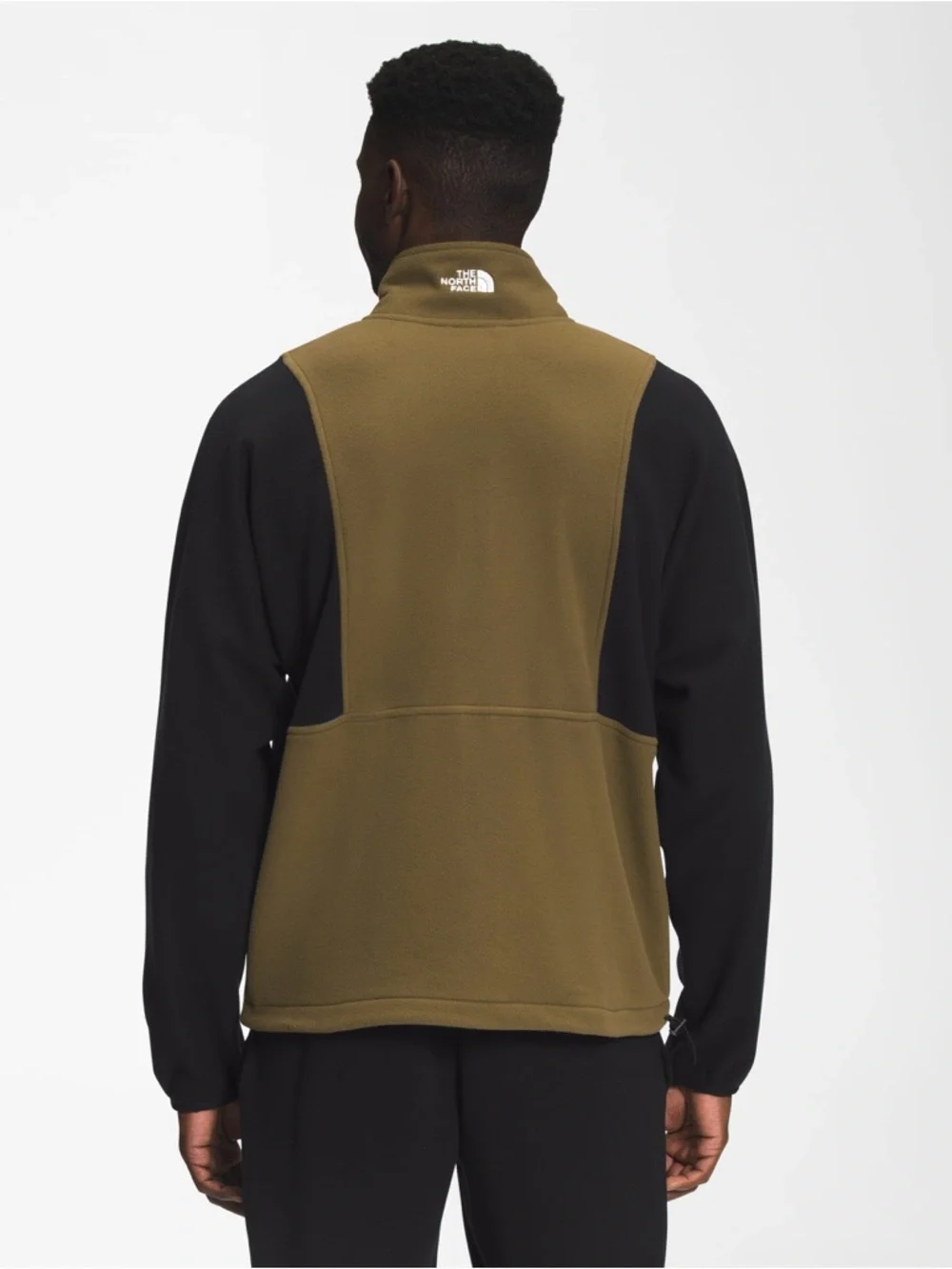 The North Face Men's TKA Attitude Full-Zip Fleece Jacket Military Green